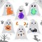 3 Pcs Halloween Diamond Painting Table Decorations (multicolor)